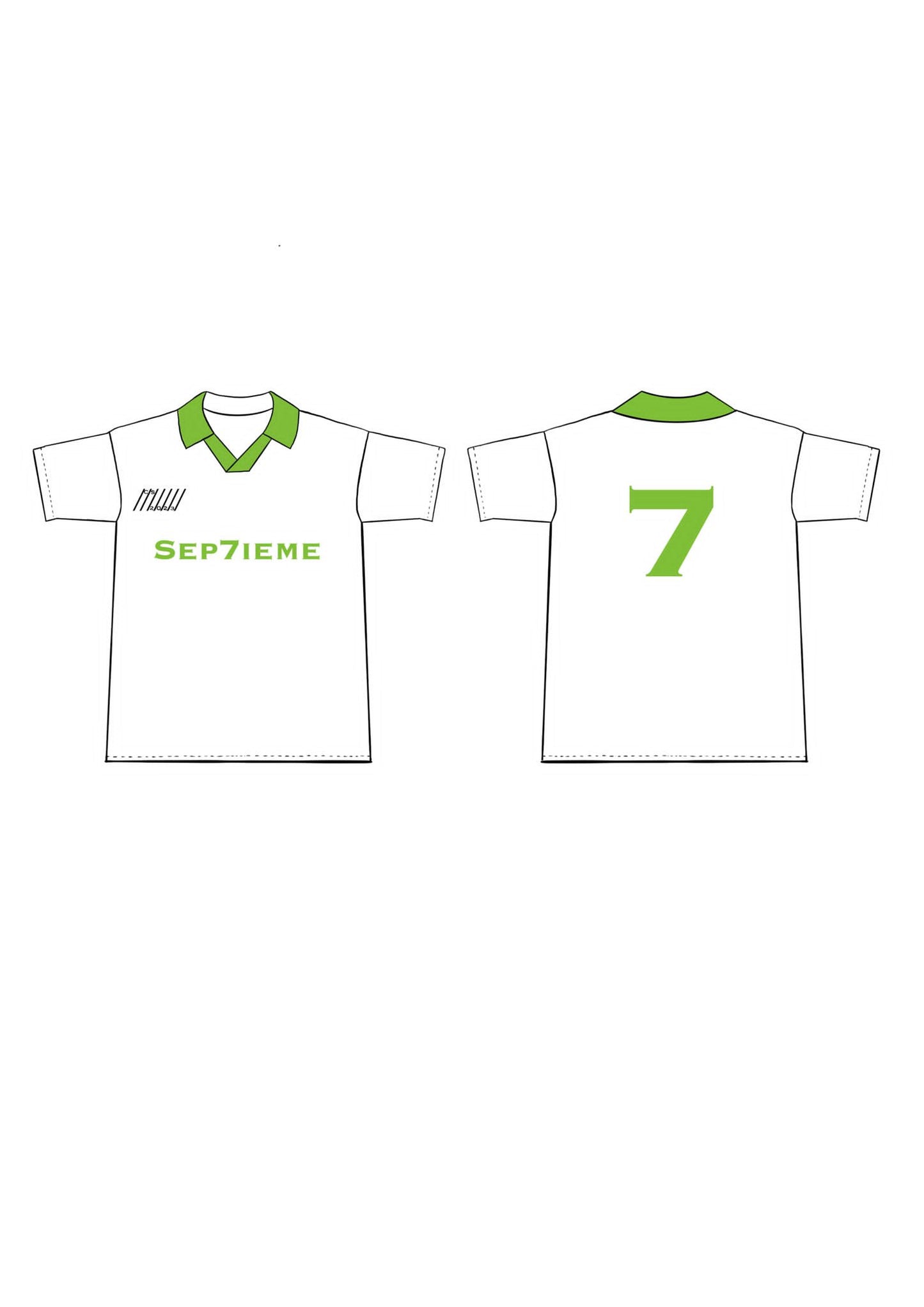 THE ''7'' JERSEY (BIANCO)