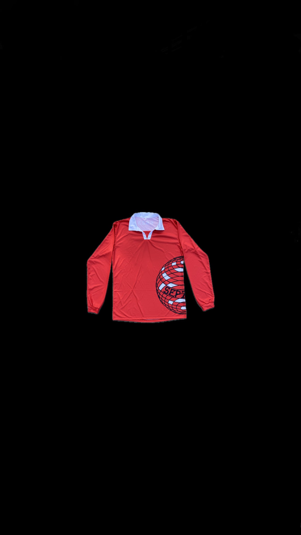 GLOBES JERSEY LONG SLEEVE (ROSSO)