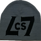 CS BEANIE (GREY & BLACK)