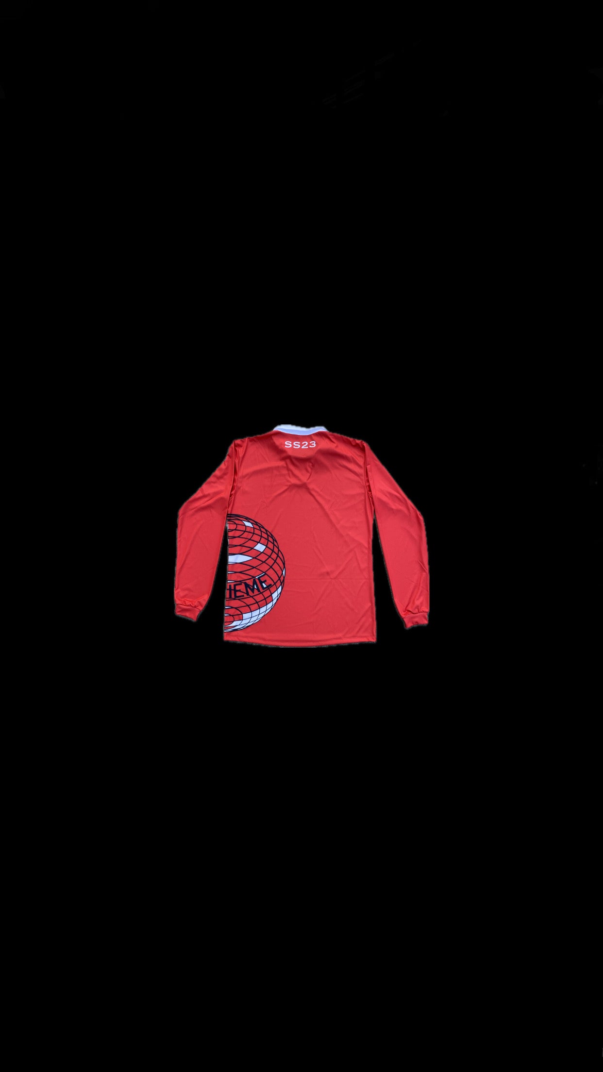 GLOBES JERSEY LONG SLEEVE (ROSSO)