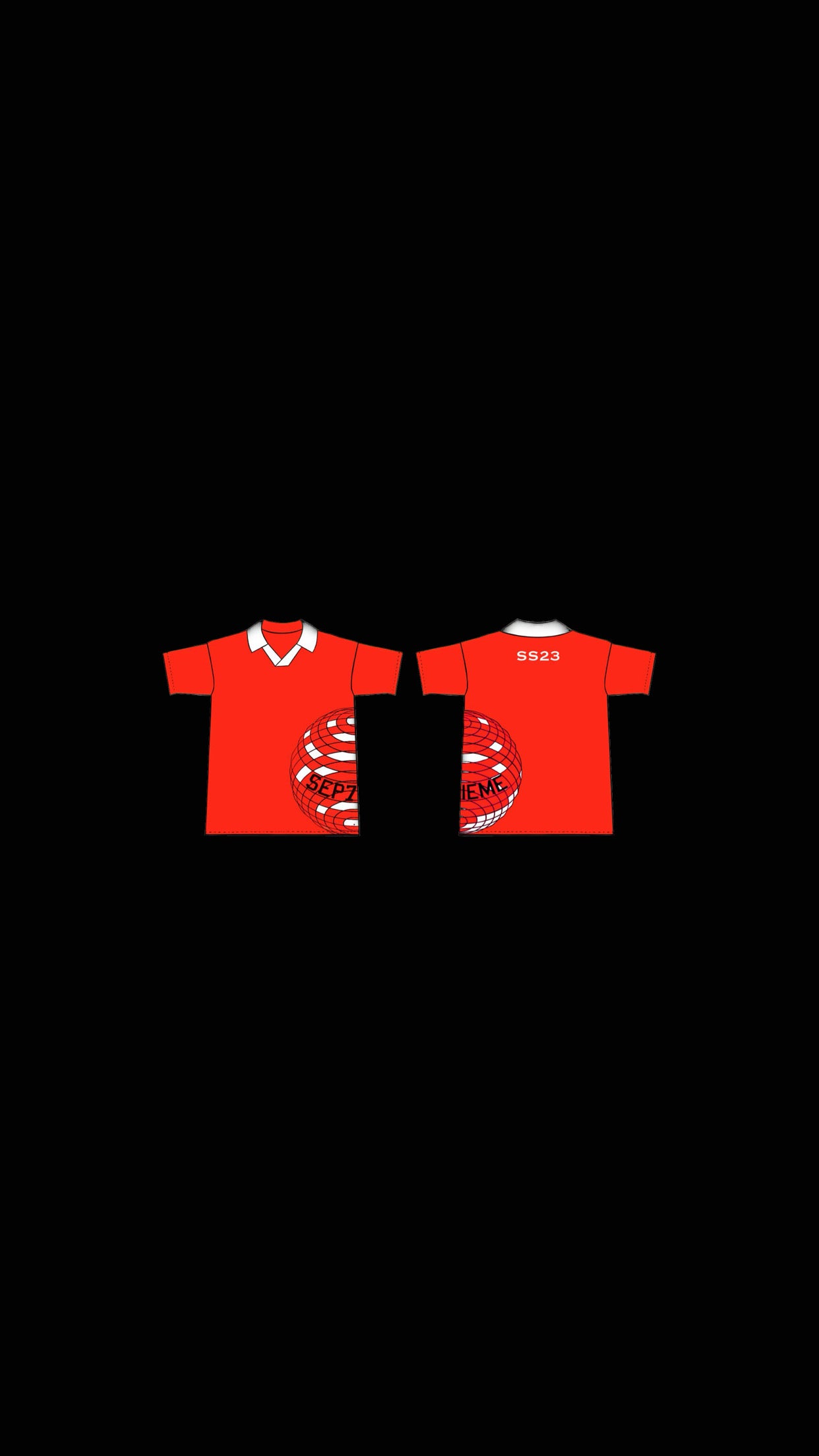 GLOBES JERSEY (ROSSO)