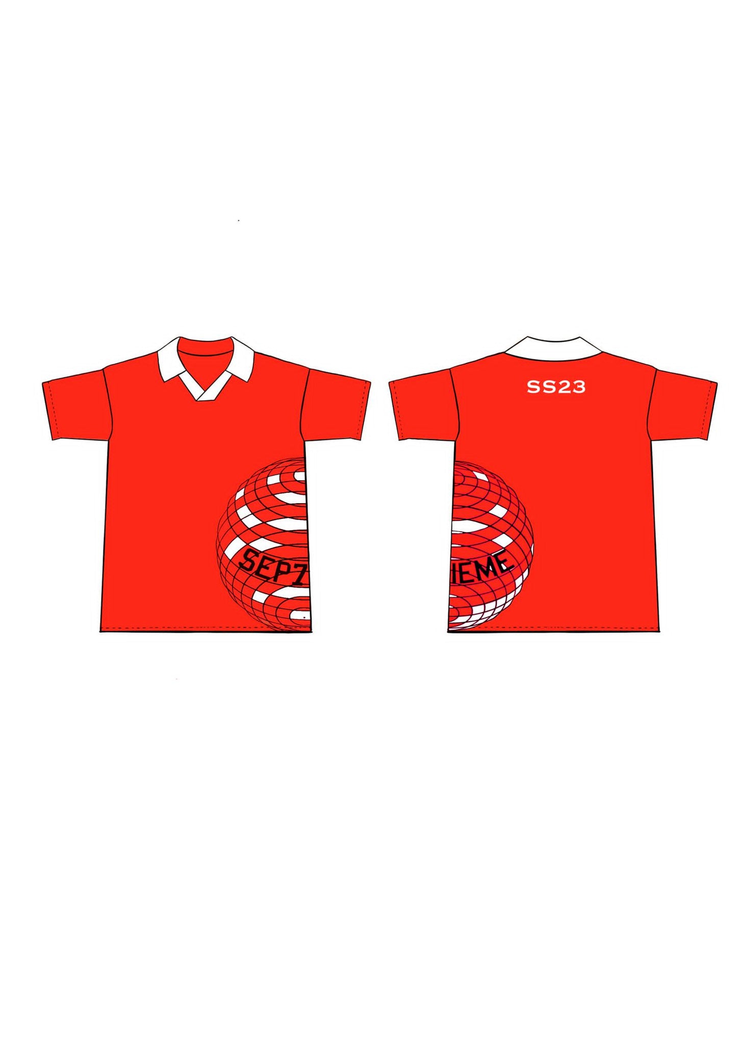 GLOBES JERSEY (ROSSO)